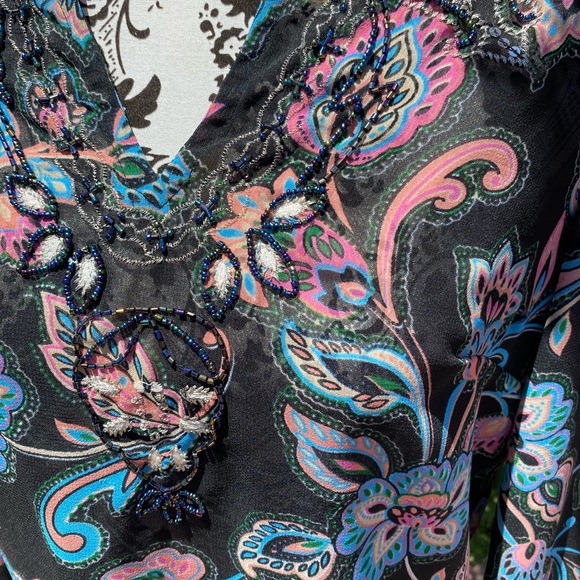 NWT NOTATIONS blouse size S - Picture 7 of 10